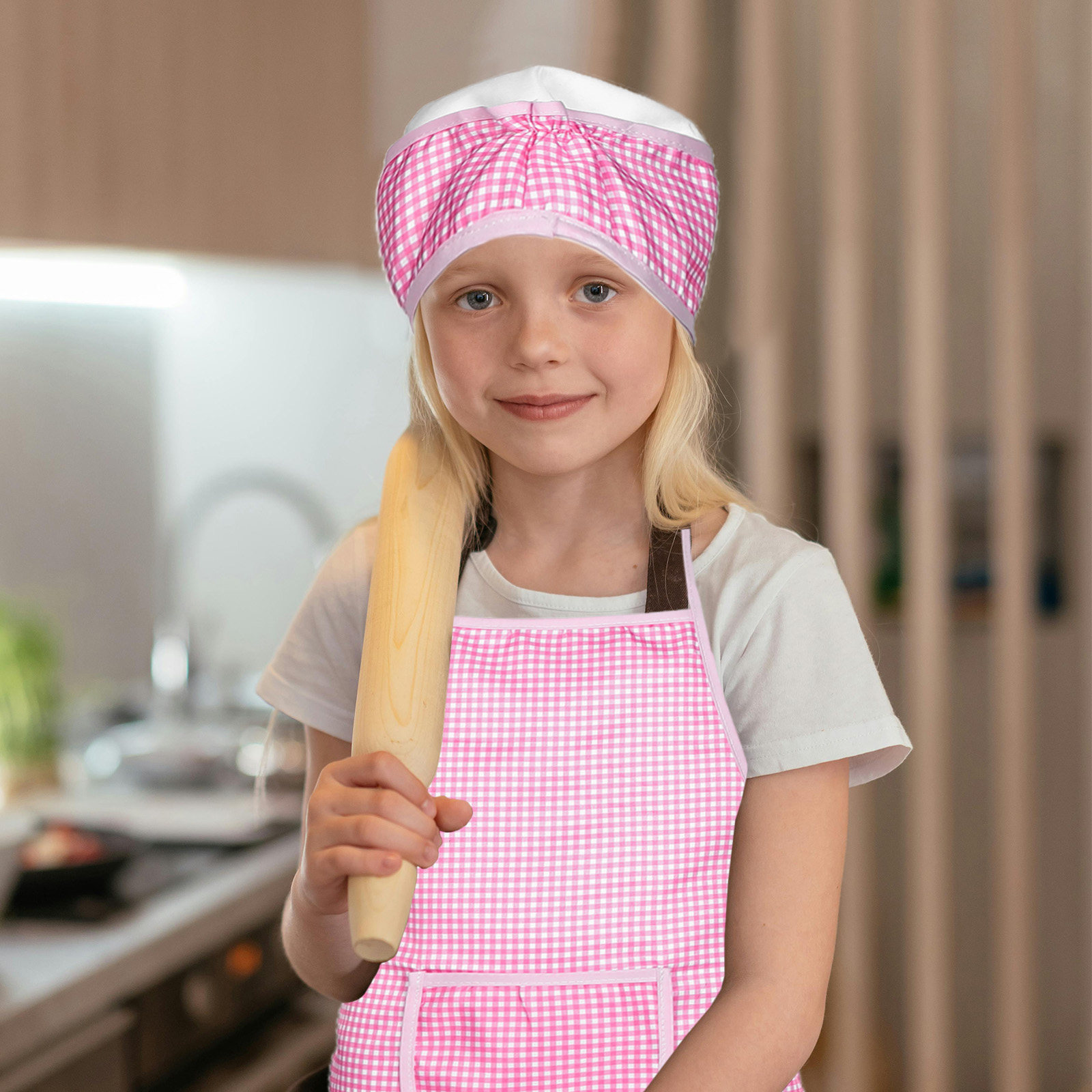 Baking Kitchen Set Up - Set Grembiule e Cappello da Chef