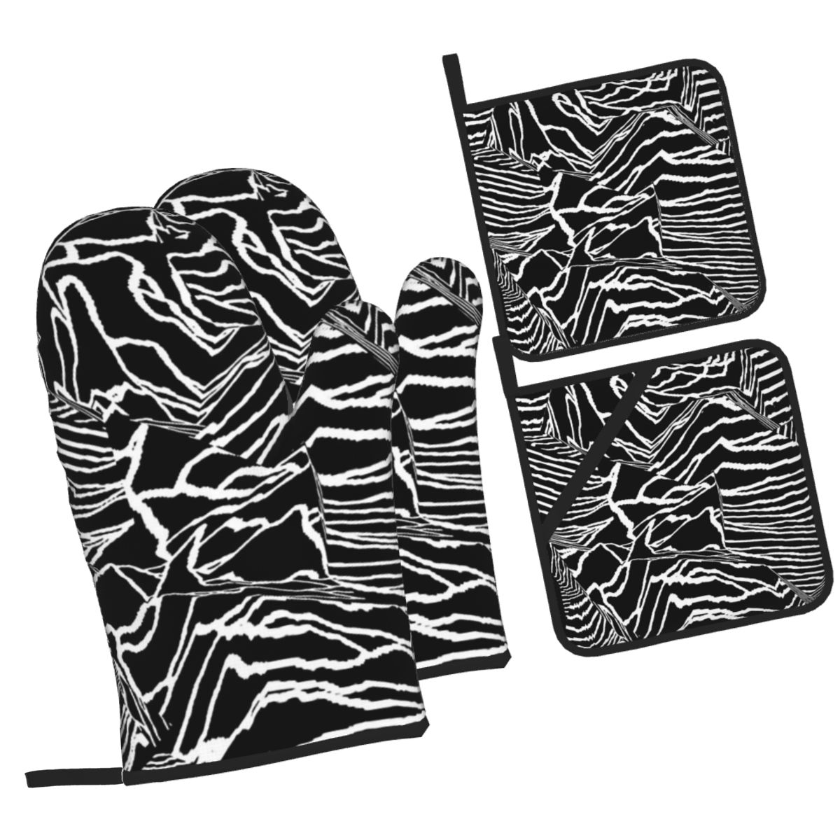 Kitchen Baking Ware - Joy Division Unknown Pleasures Guanti da
