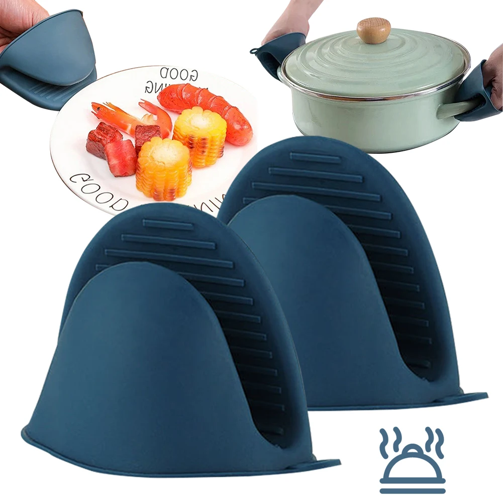Kitchen Oven Baking Pans - Guanti da Forno in Silicone Resistenti