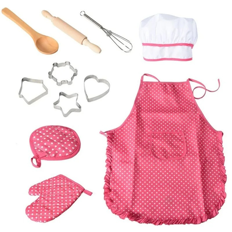 Baking Kitchen Set Up - Set da 11 Pezzi per Bambini: