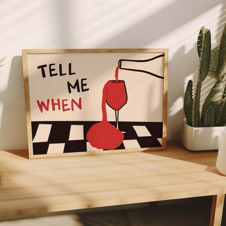 Kitchen Uncle - Poster da parete su tela vintage