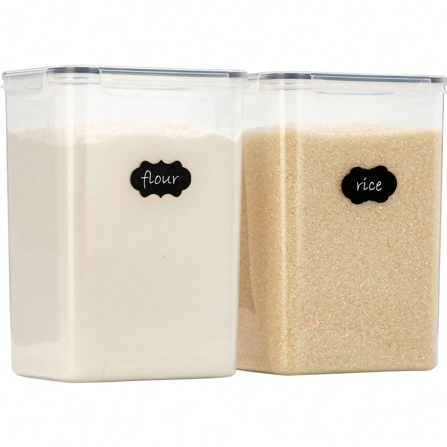 Kitchen Baking Canisters - Contenitori ermetici extra grandi per alimenti