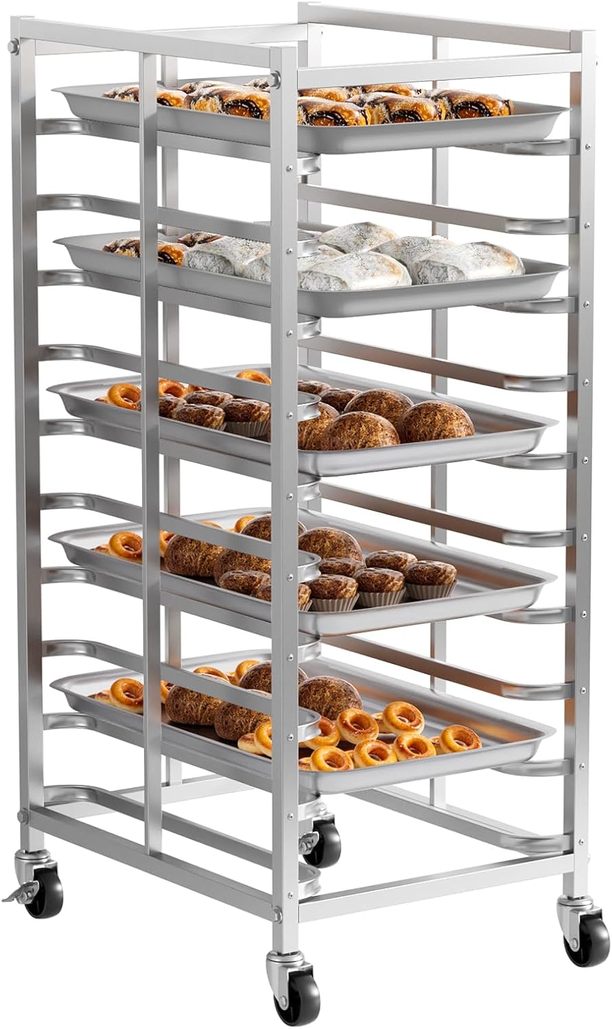 Kitchen Baking Cart - Carrello Mobile per Teglie da Forno