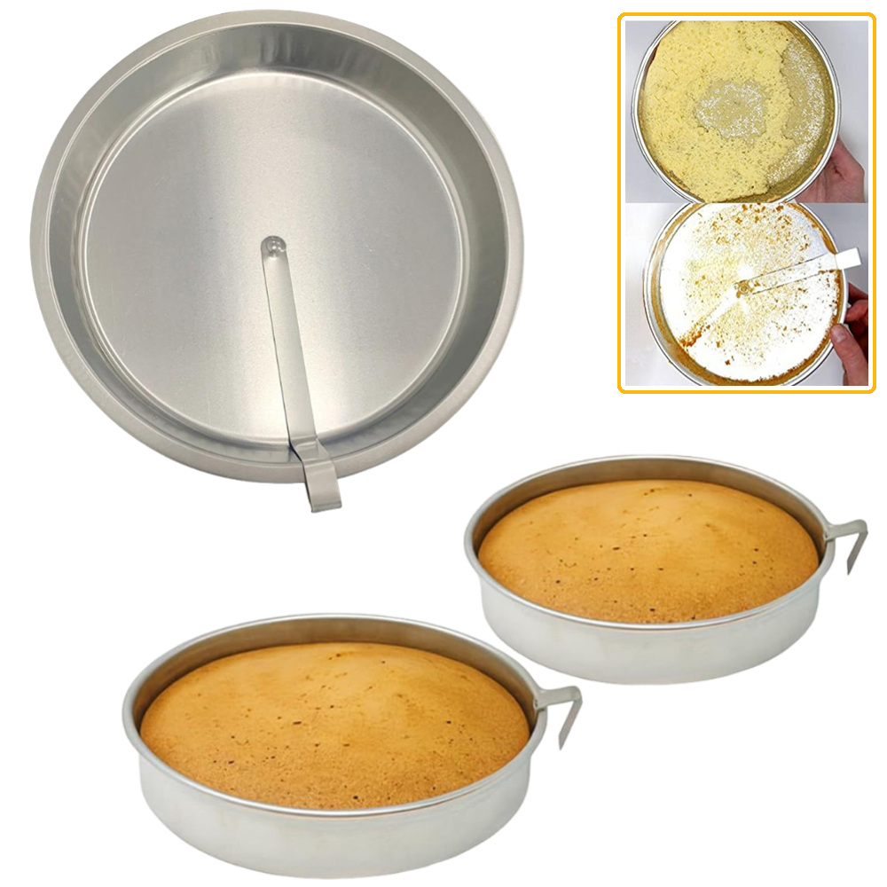Kitchen Baking Ware - Stampo Rotondo per Torte Fai-da-Te, Teglia