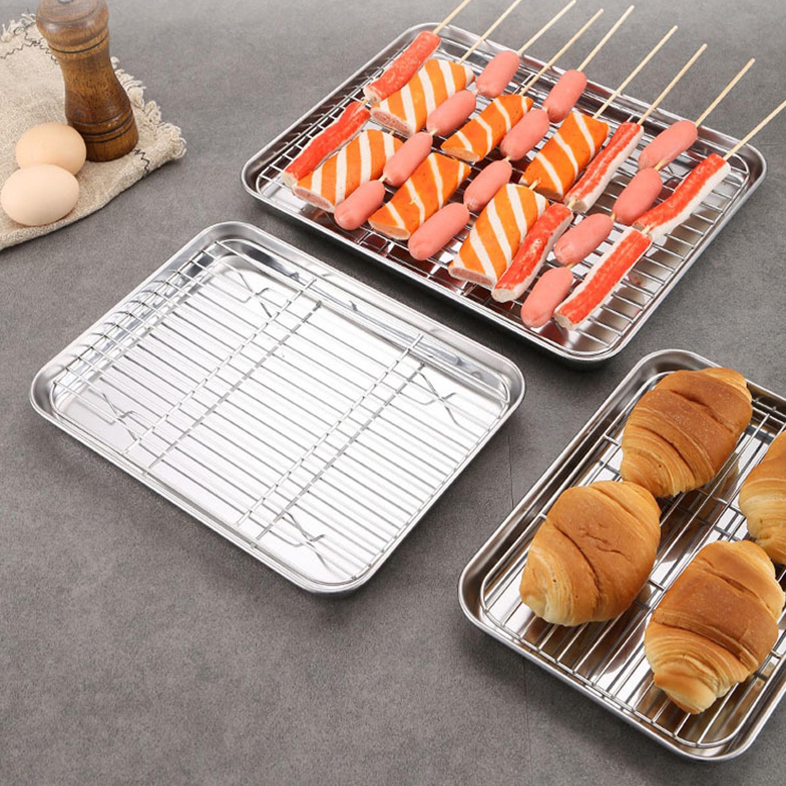 Kitchen Baking Cart - Teglia da Forno con Griglia di