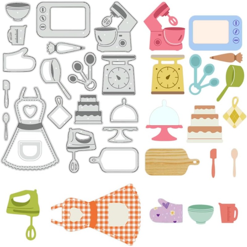 Kitchen Baking Ware - 1 pz Strumenti di Cottura Fustelle