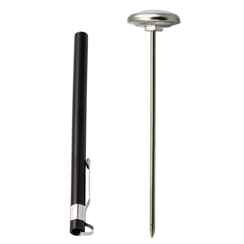 Kitchen Quiz - 1pc Termometro con sonda in acciaio