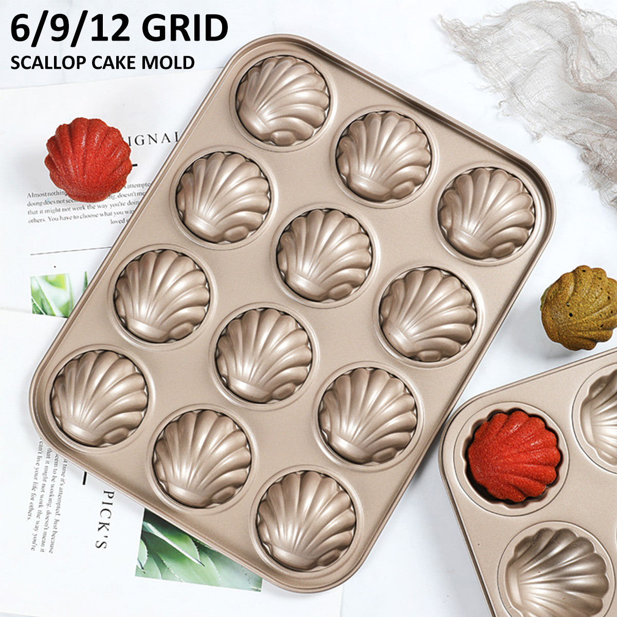 Kitchen Baking Ware - Stampo Madeleine Stampo da forno a