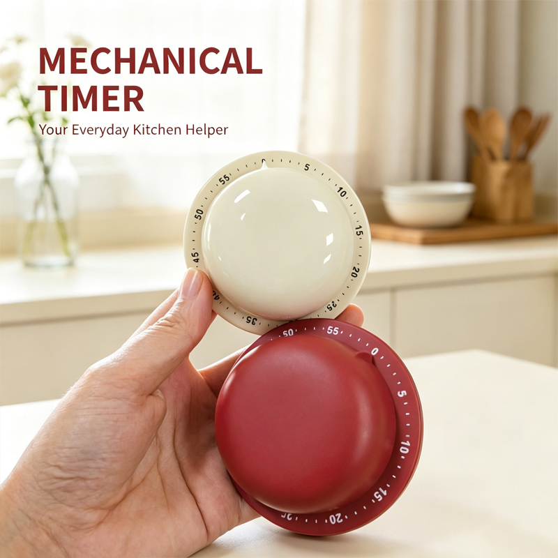 Kitchen Baking Timer - Timer da Cucina Meccanico con Allarme,