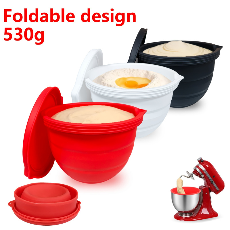 Baking Kitchen Set Up - Rivestimento pieghevole in silicone per ciotole
