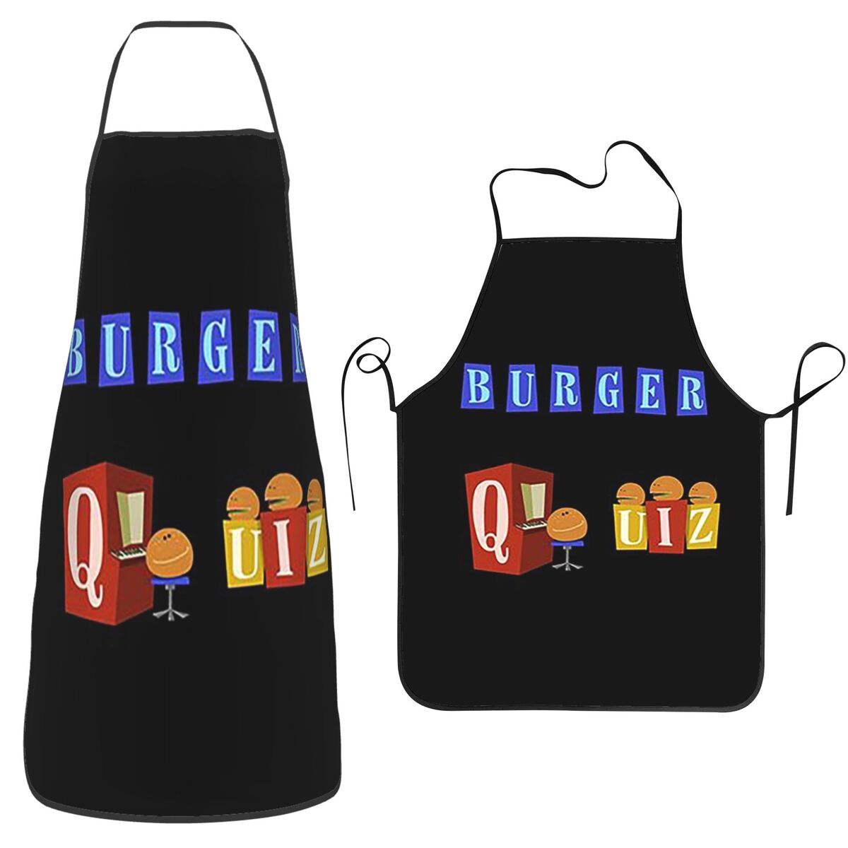 Burger Quiz Nuovo logo Grembiu - Kitchen Quiz recensione e prezzo
