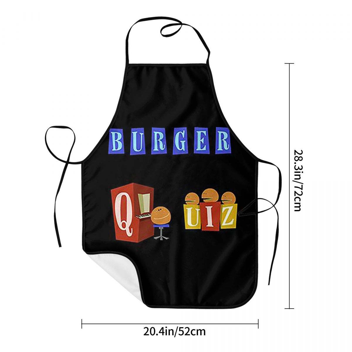 Burger Quiz Nuovo logo Grembiu - Kitchen Quiz recensione e prezzo