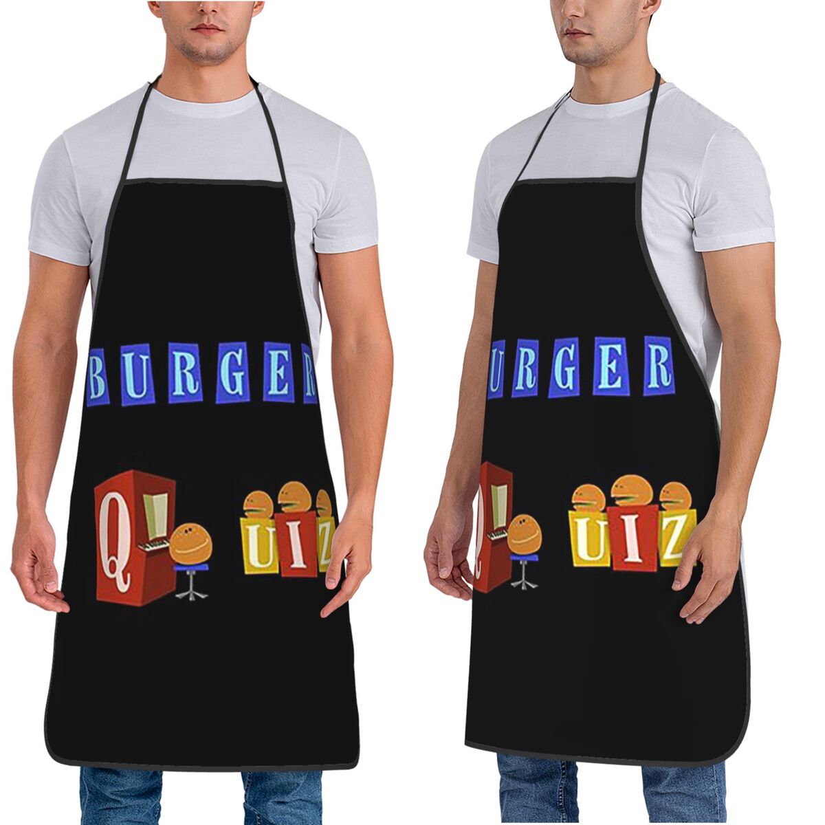 Burger Quiz Nuovo logo Grembiu - Kitchen Quiz recensione e prezzo