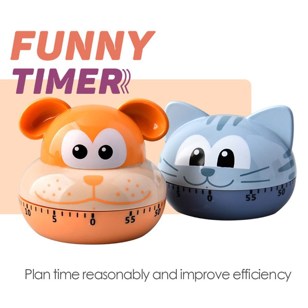 Animale carino timer meccanico - Kitchen Baking Timer recensione e prezzo