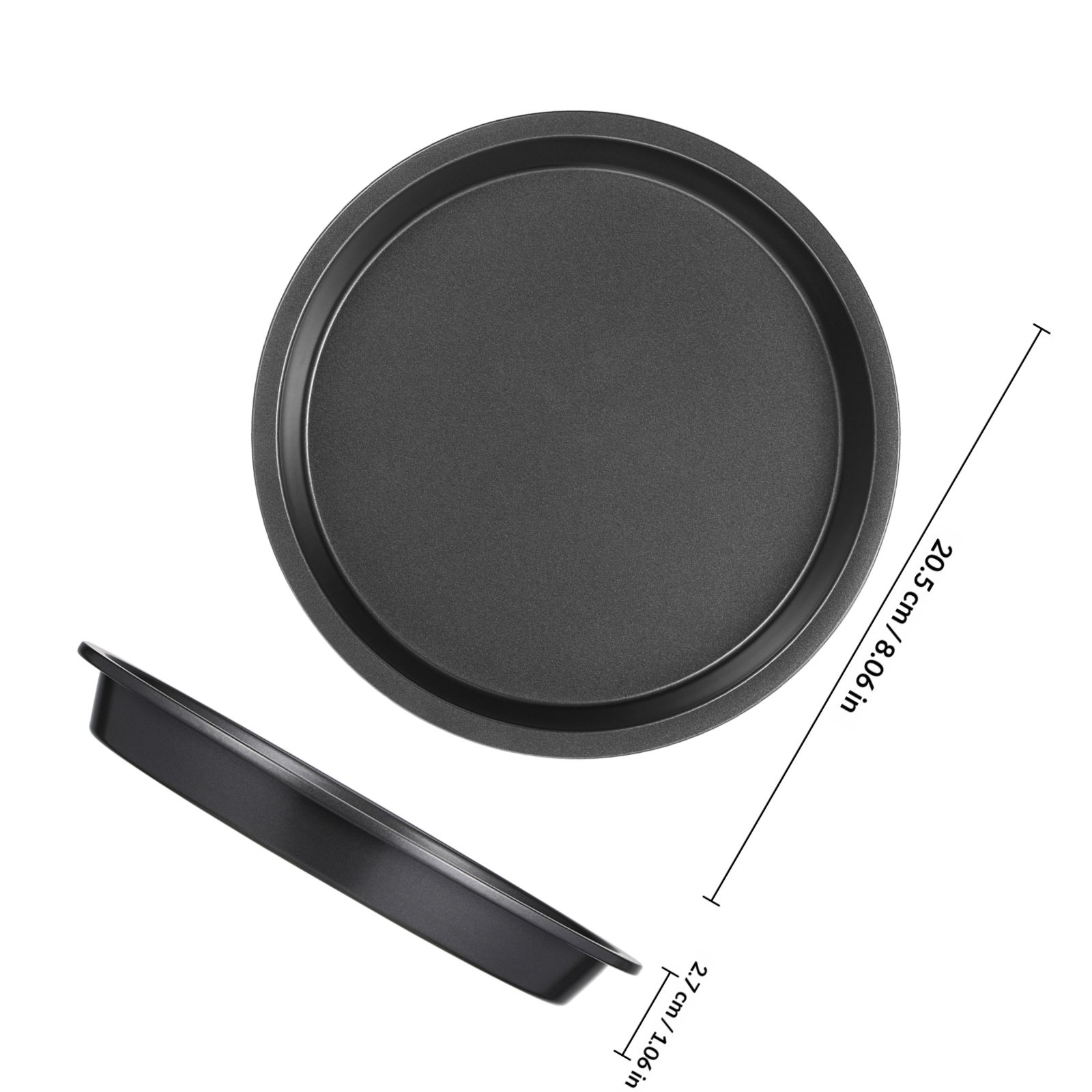 Teglia per Pizza Rotonda in Ac - Kitchen Oven Baking Pans recensione e prezzo