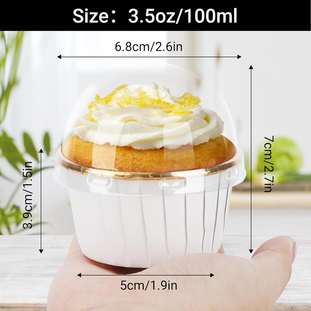 50 pezzi Muffin Cup Involucri  - Kitchen Baking Cake recensione e prezzo