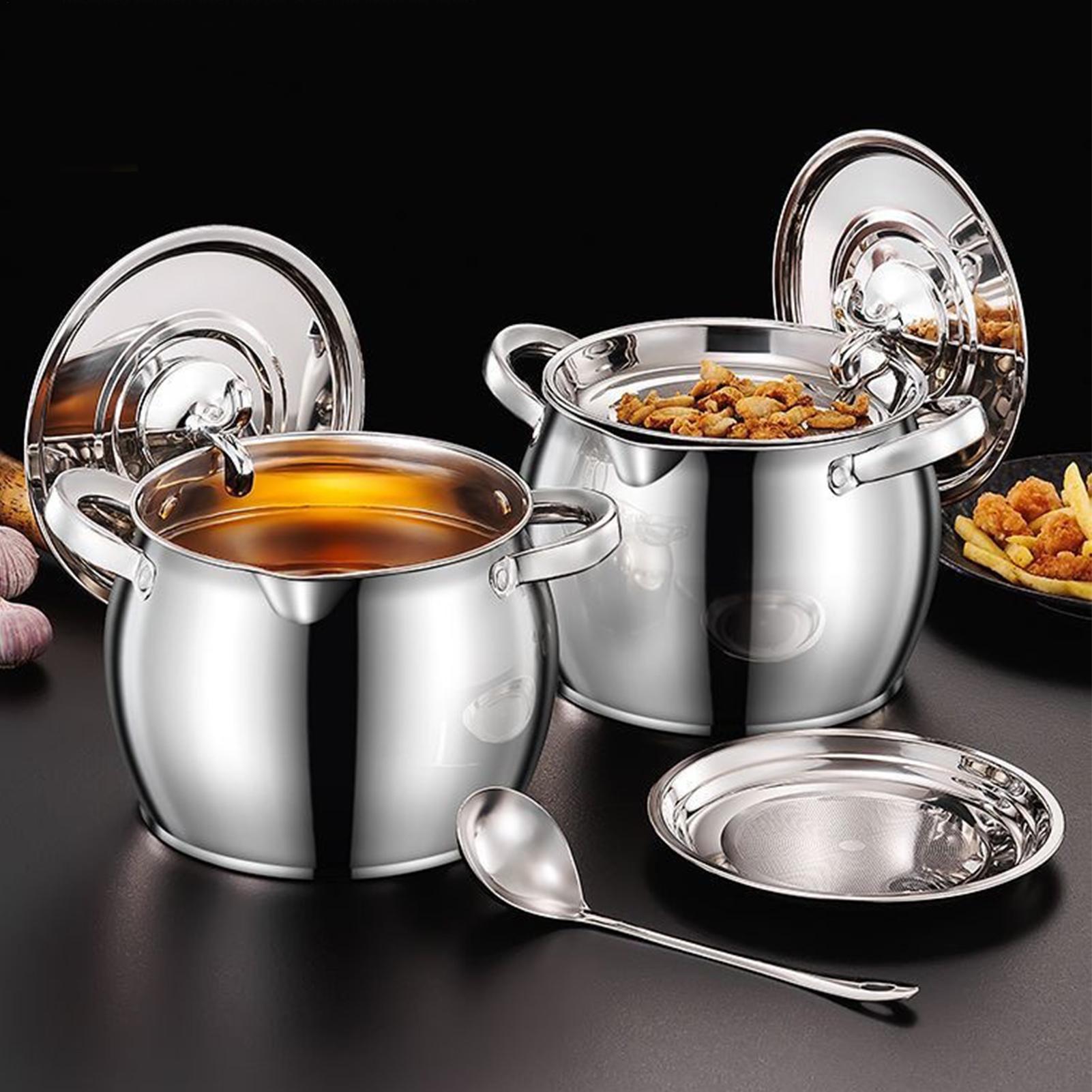 Contenitore per Grasso in Acci - Kitchen Baking Canisters recensione e prezzo