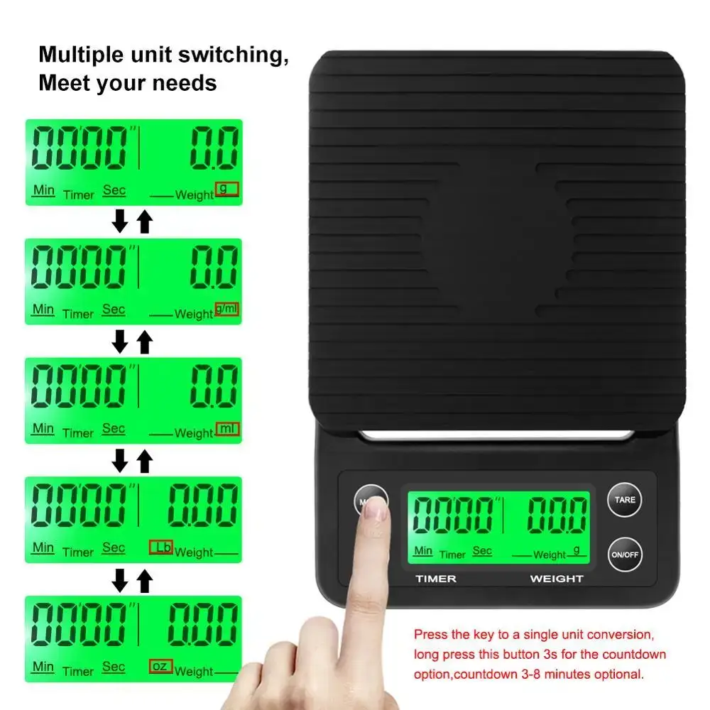Bilancia per Caffè a Goccia 3k - Kitchen Baking Timer recensione e prezzo