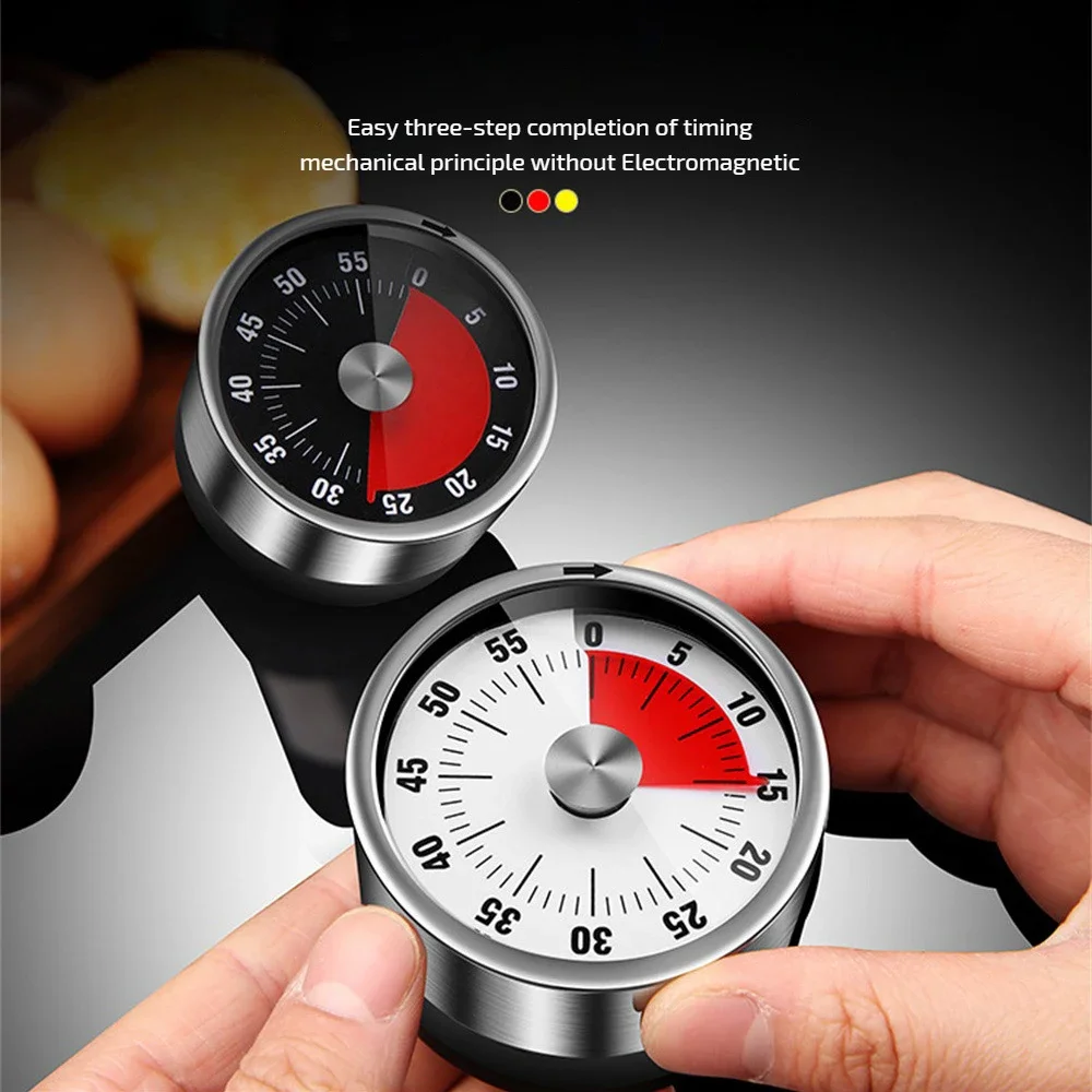 Nuovo timer visivo in acciaio  - Kitchen Baking Timer recensione e prezzo
