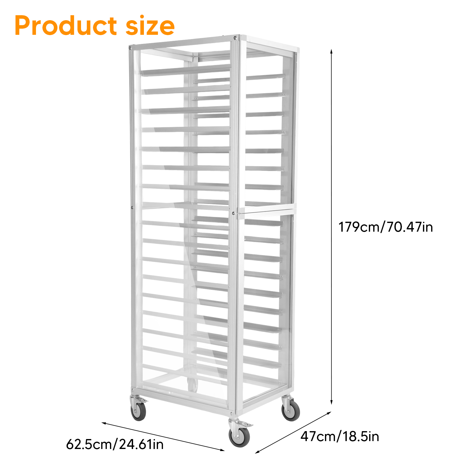 Scaffali Commerciali per Panet - Kitchen Baking Cart recensione e prezzo