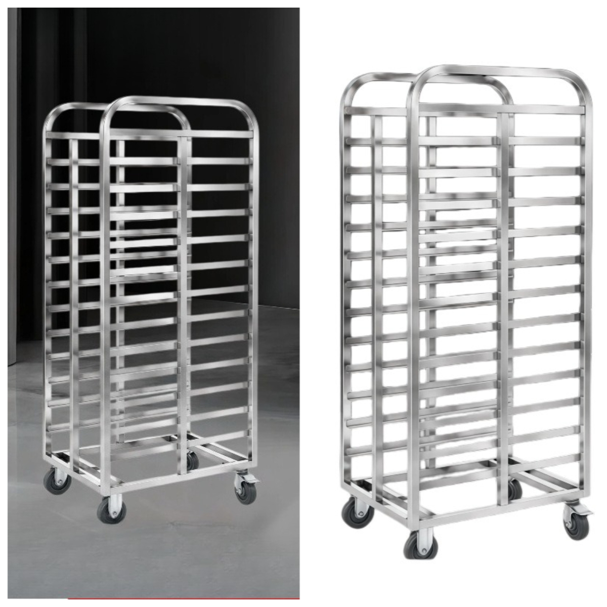 Carrello Multifunzione in Acci - Kitchen Baking Cart recensione e prezzo