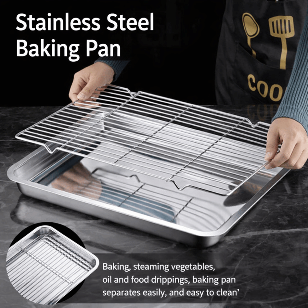 Teglia da Forno Portatile Anti - Kitchen Oven Baking Pans recensione e prezzo