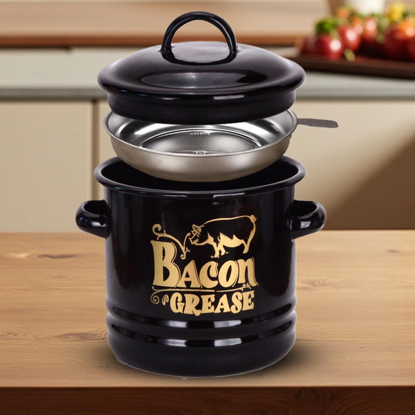 Contenitore per grasso per pan - Kitchen Baking Canisters recensione e prezzo