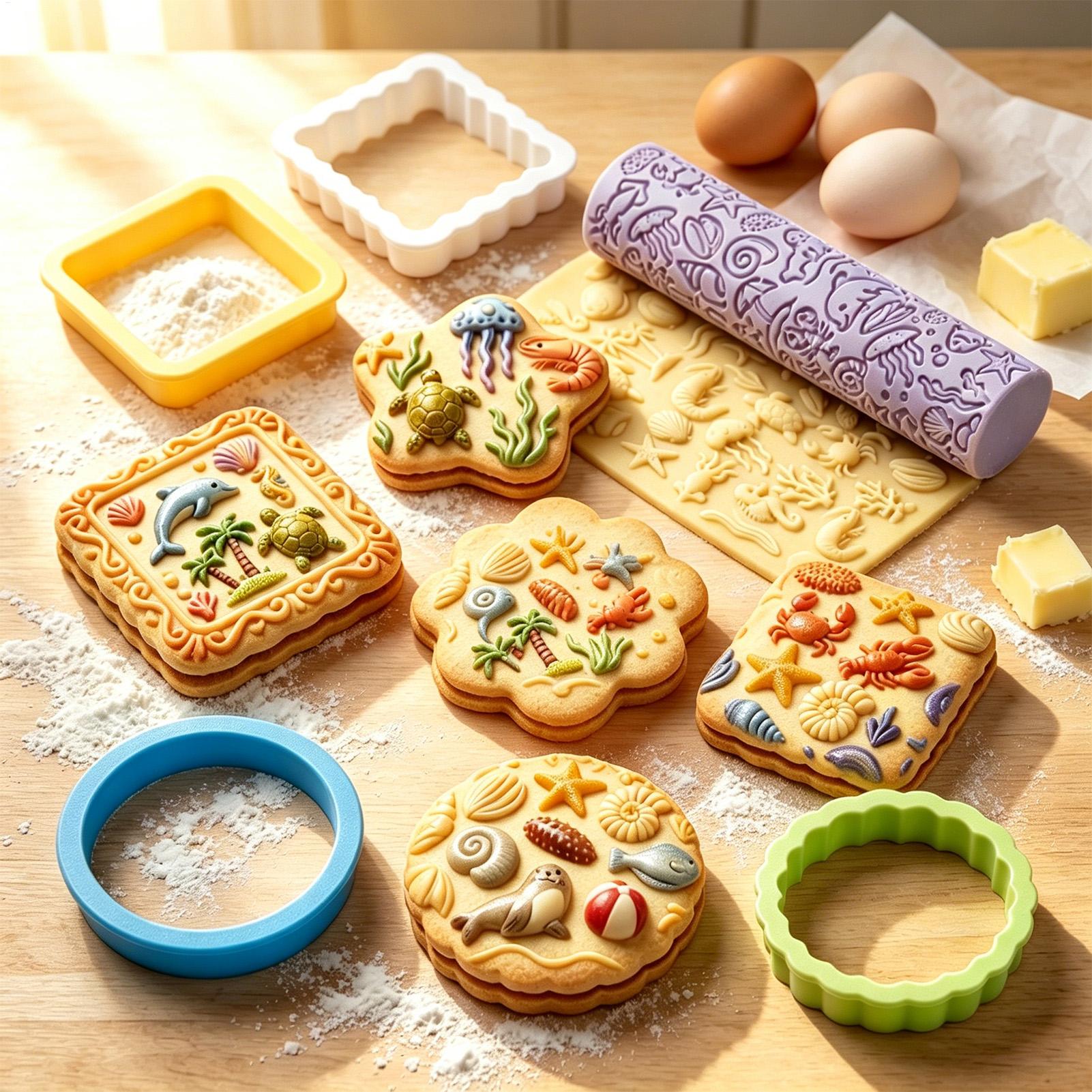Divertenti stampini per biscot - Kitchen Baking Cake recensione e prezzo