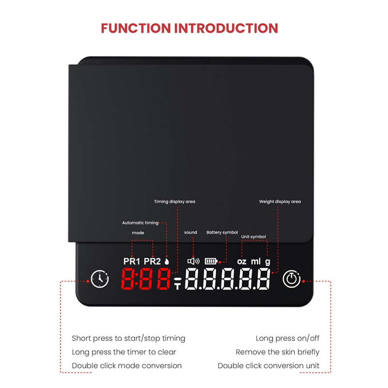 Vendita Mini bilancia da cucin - Kitchen Baking Timer recensione e prezzo