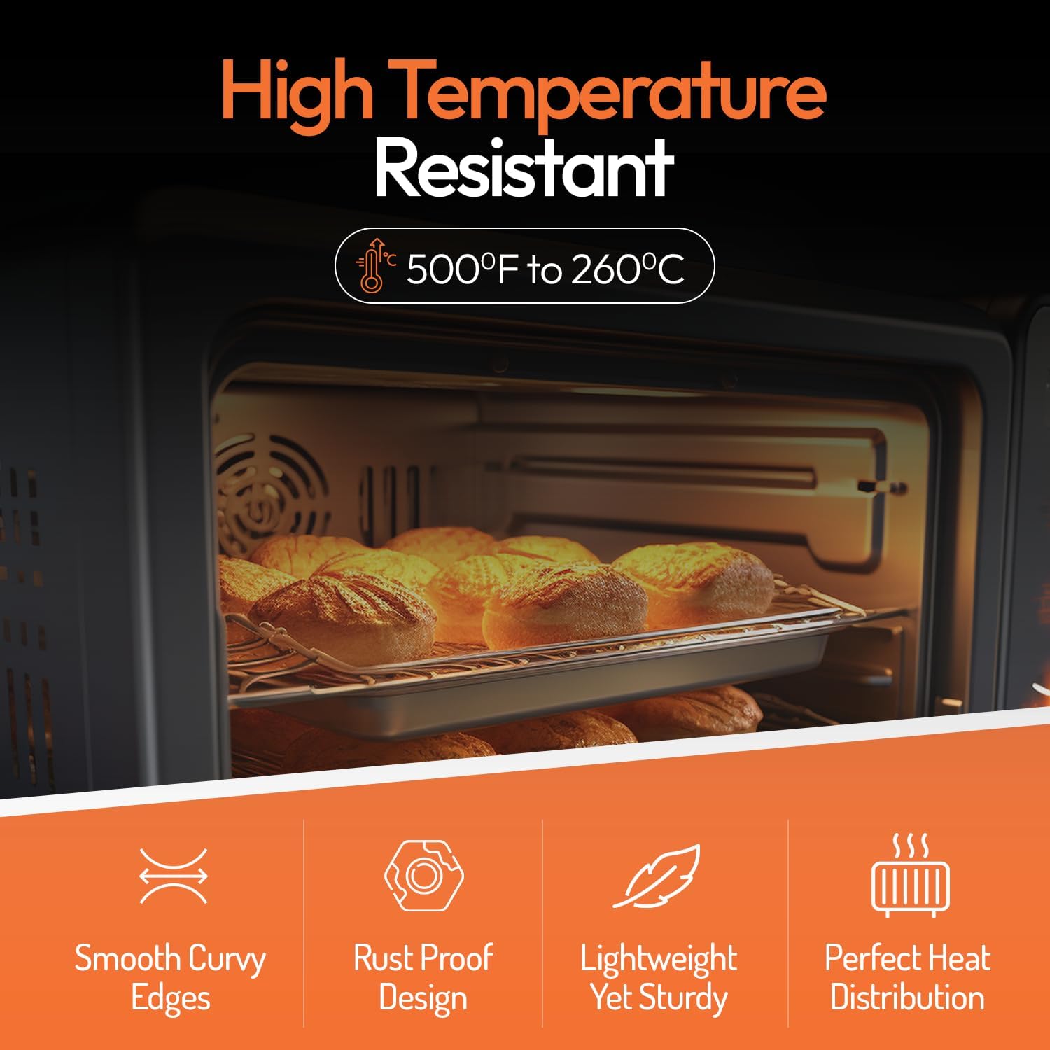 Set di teglie da forno in allu - Kitchen Oven Baking Pans recensione e prezzo