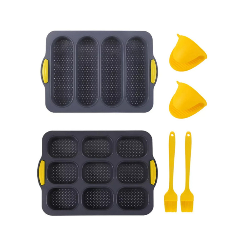 Set di Stampi da Forno in Sili - Kitchen Oven Baking Pans recensione e prezzo
