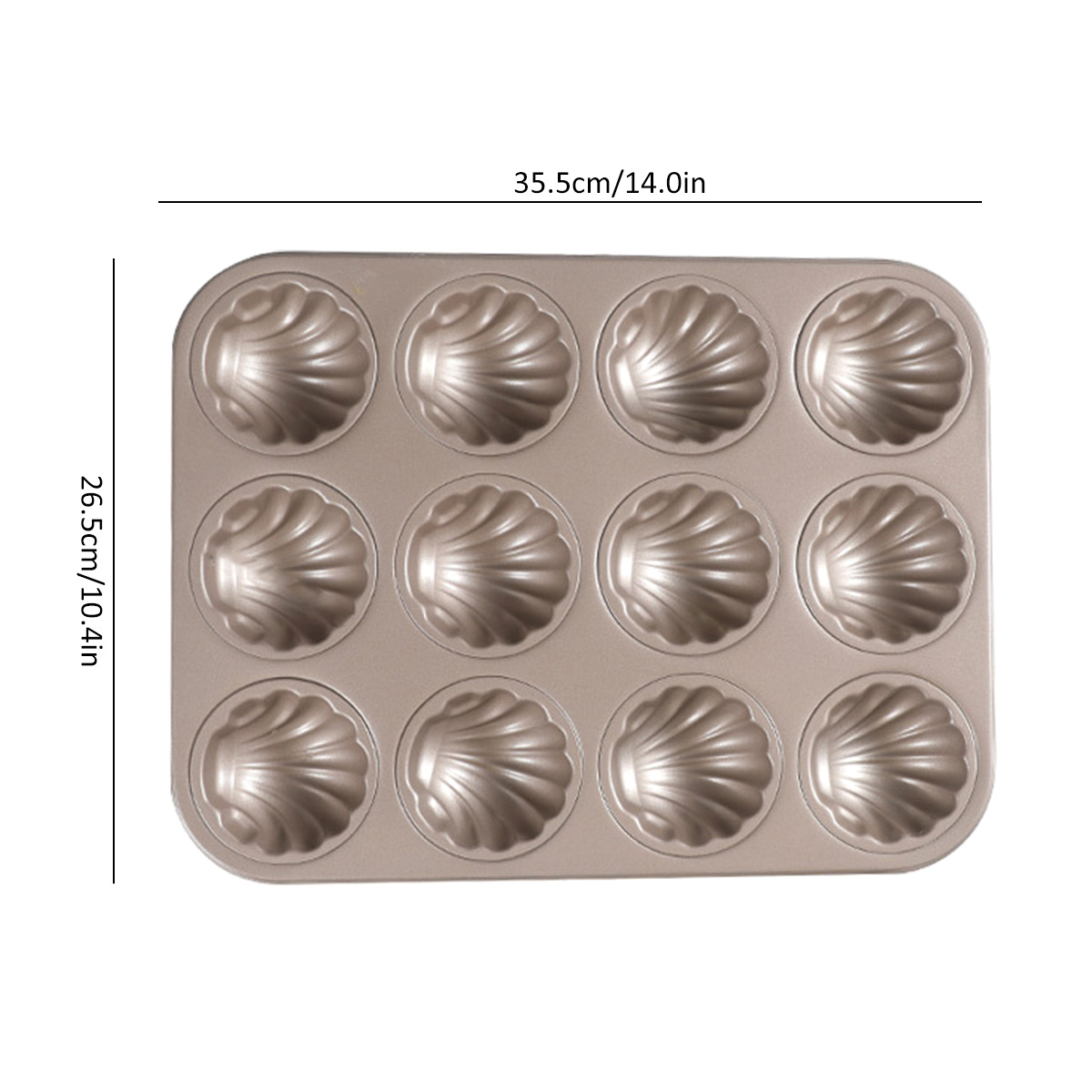 Stampo Madeleine Stampo da for - Kitchen Baking Ware recensione e prezzo
