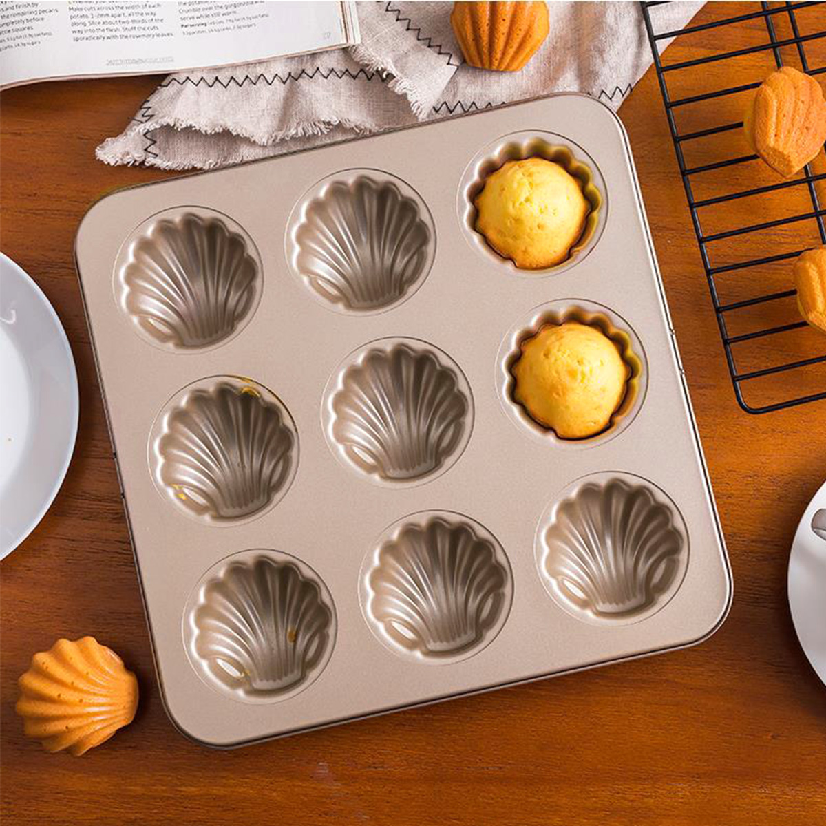 Stampo Madeleine Stampo da for - Kitchen Baking Ware recensione e prezzo