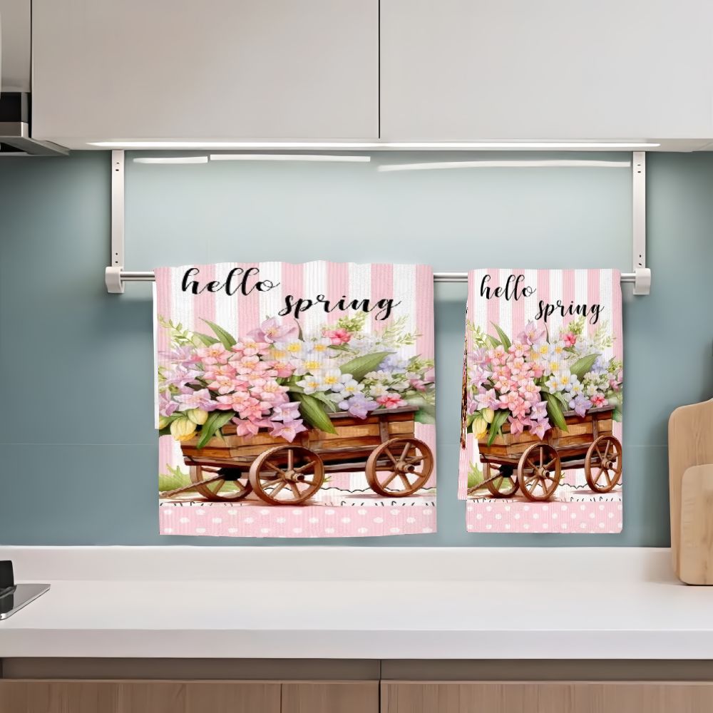 Set di 2 strofinacci da cucina - Kitchen Baking Cart recensione e prezzo