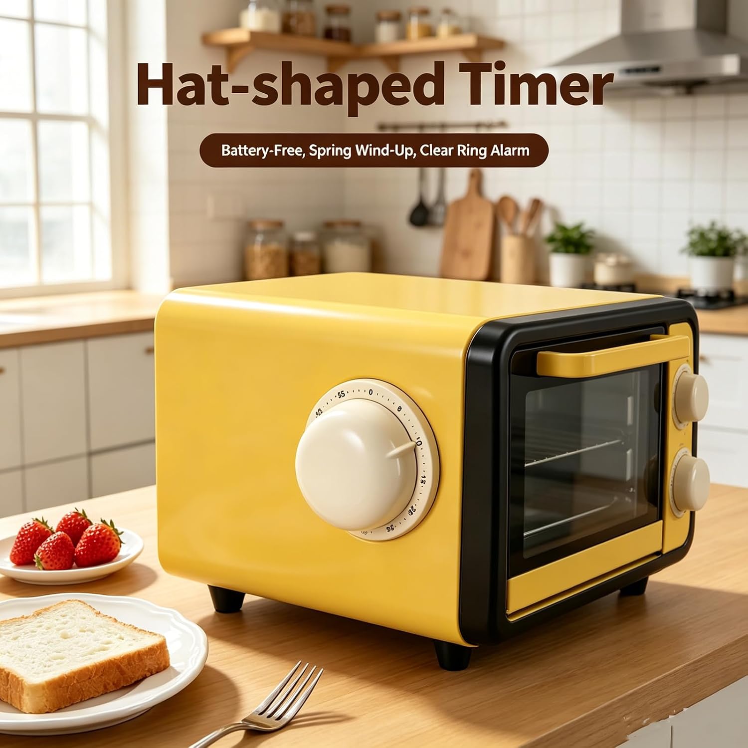Timer da Cucina Meccanico con  - Kitchen Baking Timer recensione e prezzo