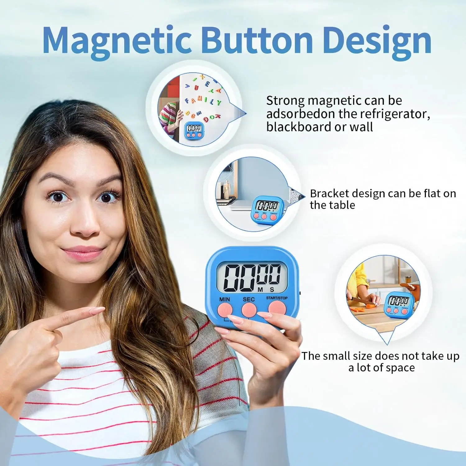Timer da cucina magnetico digi - Baking Kitchen Set Up recensione e prezzo
