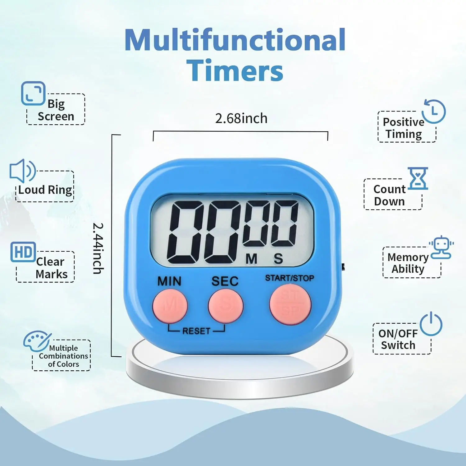 Timer da cucina magnetico digi - Baking Kitchen Set Up recensione e prezzo