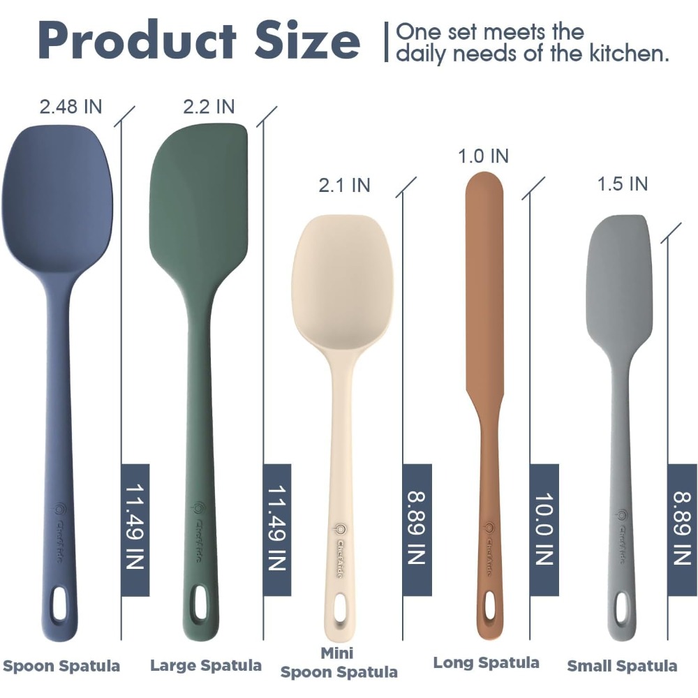Set di spatole in silicone da  - Baking Kitchen Set Up recensione e prezzo